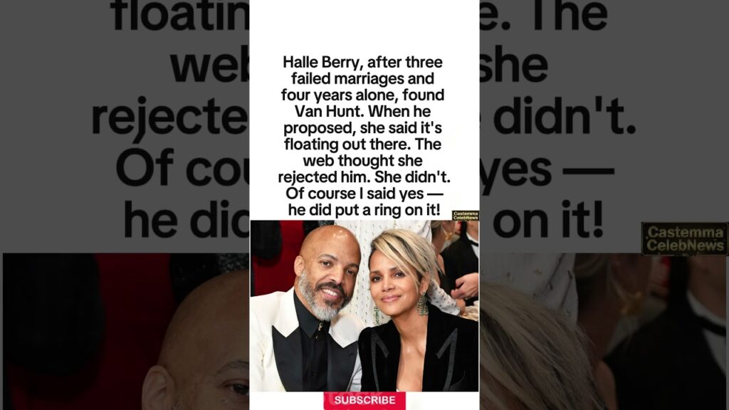 3 Marriages, 4 Years Alone #shorts #HalleBerry #VanHunt #relationship #marriage #dating #couple