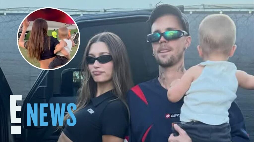 Hailey Bieber, Son Jack Cheer on Justin Bieber at Coachella 2026 | E! News