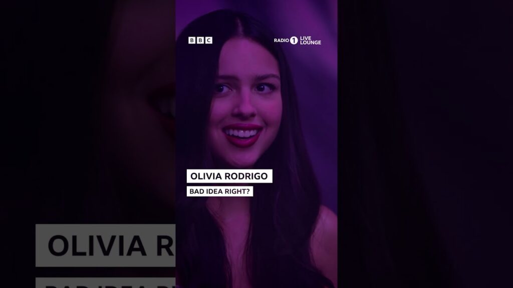 Olivia Rodrigo - Bad Idea Right in the Live Lounge (2023) ✨ #OliviaRodrigo #LiveLounge #music