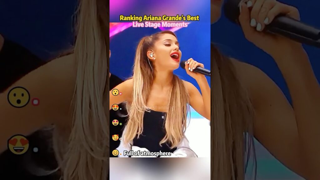 Ranking Ariana Grande's Best Live Stage Moments，One of them came as a huge surprise.#ArianaGrande