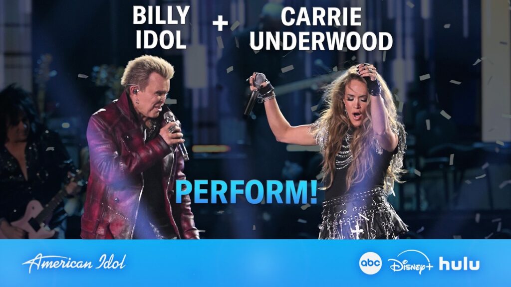 Carrie Underwood & Billy Idol Rock “Rebel Yell”! More, More, More! – American Idol 2026 Carrie Underwood & Billy Idol Rock "Rebel Yell"! More, More, More! – American Idol 2026