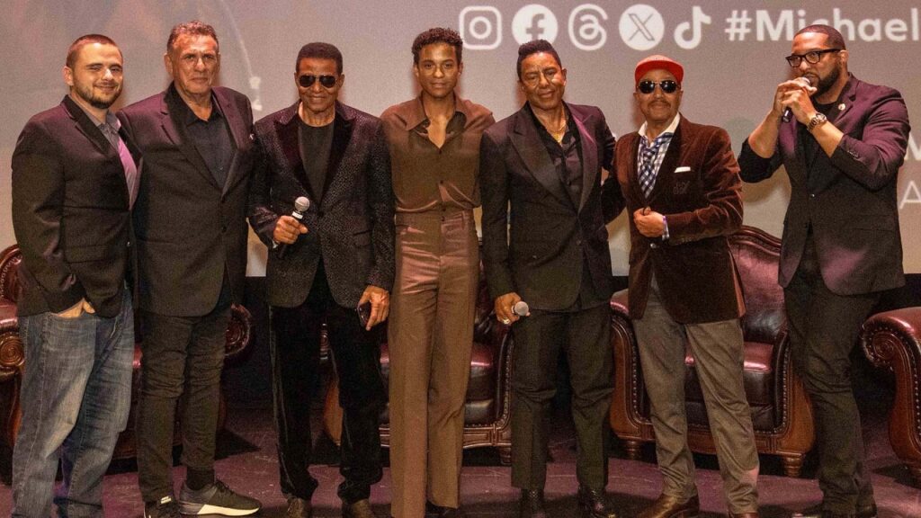 Jackson Family Reunites in Indiana for 'Michael' Screening