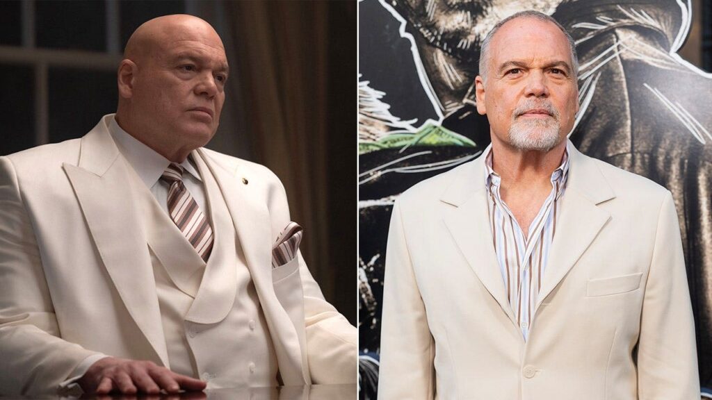 Actor Vincent D'Onofrio wears fat suit to play Kingpin in Marvel shows