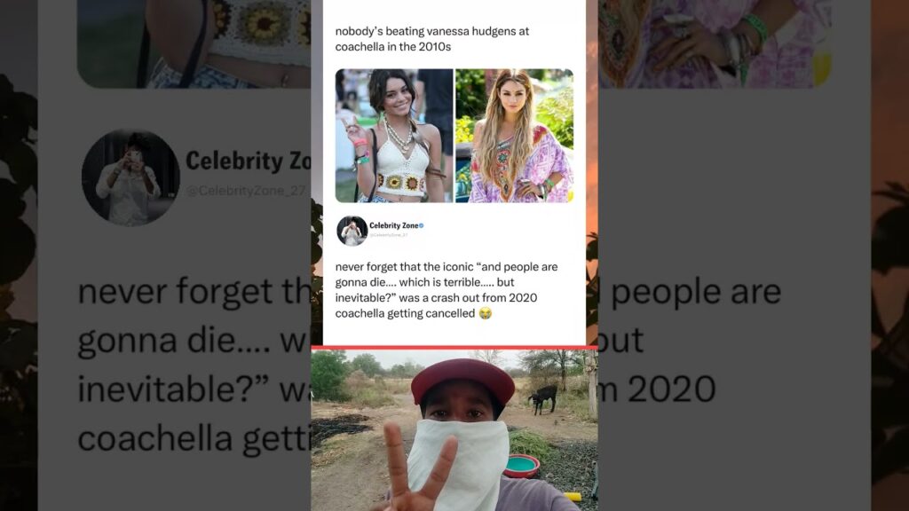 Vanessa Hudgens OWNED Coachella 😍🔥