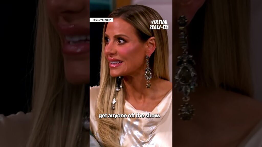 The new 'RHOBH' reunion trailer just dropped and tensions are HIGH | Virtual Reali-Tea #shorts