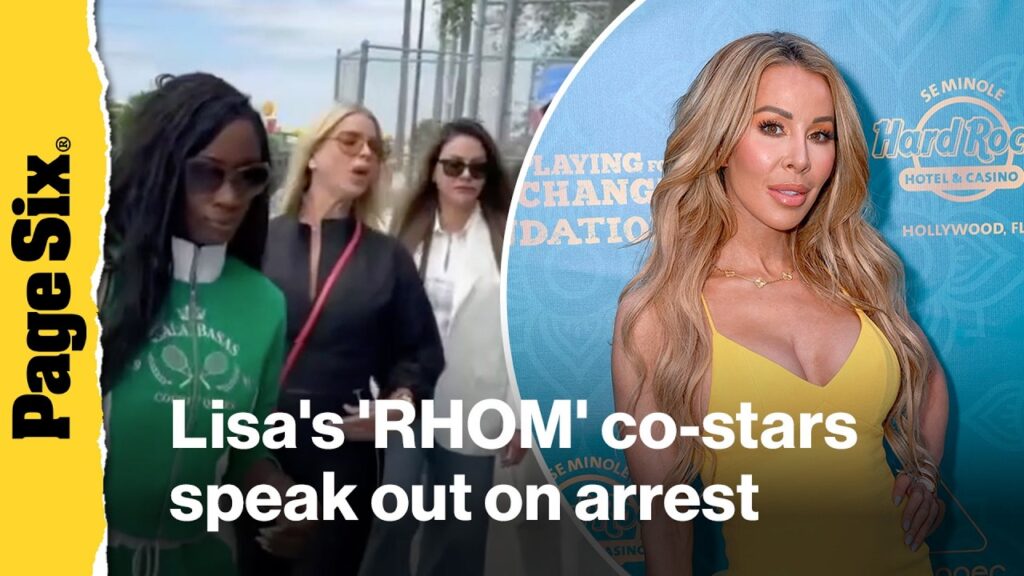 Lisa Hochstein's 'RHOM' co-stars speak out on arrest, arrive to jail to 'support' friend