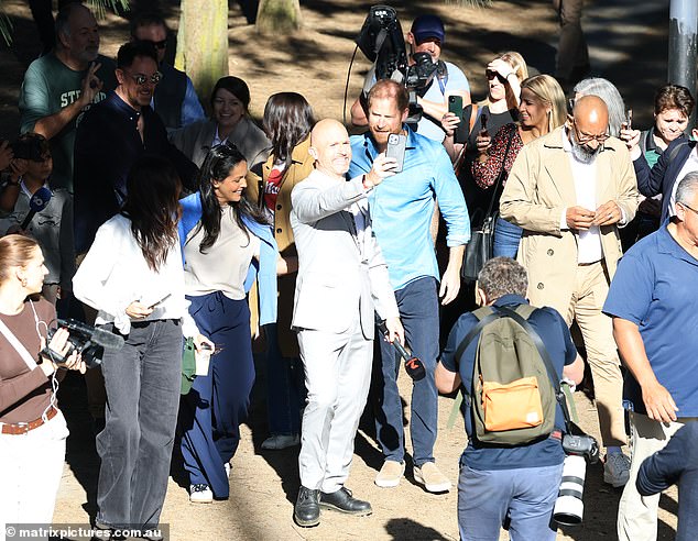 16 APRIL 2026 MELBOURNE AUWWW.MATRIXPICTURES.COM.AUNON EXCLUSIVE PICTURESThe Duke and Duchess of Sussex pictured on the Scar Tree Walk from Federation Square to Yarra Park. NOTE: The caption above is the photographer's impression only and may or may not be factual. It is the responsibility of the end user, publisher or licensee to verify the data before publication. All editorial images subject to the following: For editorial use only. Additional clearance required for commercial, wireless, internet or promotional use.Images may not be altered or modified. Matrix Media Group makes no representations or warranties regarding names, trademarks or logos appearing in the images.DISCLAIMER: To the maximum extent permitted by law, we make no representations or warranties about our Content, including (without limitation) that:They are complete, accurate, reliable, up-to-date and suitable for any particular purpose.RIGHTS MANAGED - EDITORIAL USE ONLY - STRICT ENFORCEMENT© MATRIX MEDIA GROUP 20