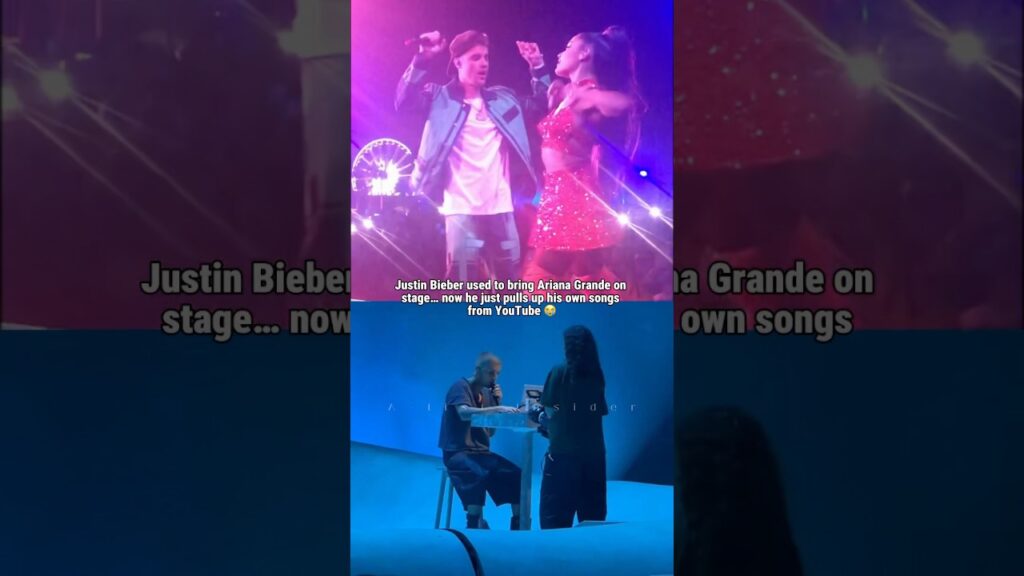 When Justin Bieber Used to Bring Ariana Grande on Stage at Coachella  #justinbieber #arianagrande