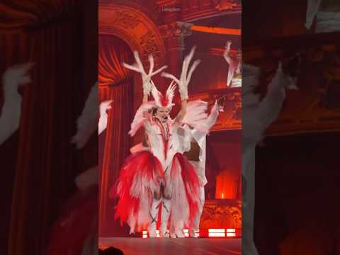 Lady Gaga singing "Bad Romance" for the last time on the Mayhem Ball Tour in New York