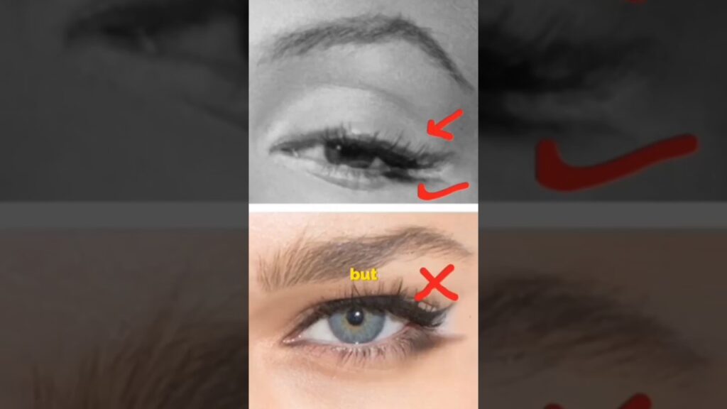 Marilyn Monroe's camera trick every makeup artist copies #eyeliner #makeup