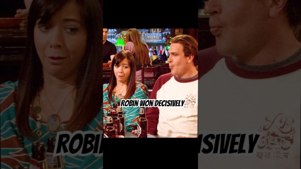 Robin won decisively#shortvideo #funny #himym