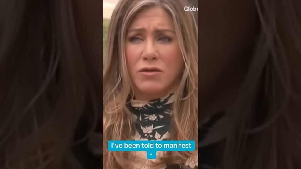 💫 Jennifer Aniston talks about manifesting things