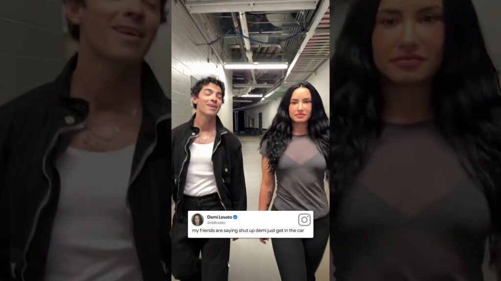 Demi Lovato and Joe Jonas reunited and we wouldn't change a thing.😍 (🎥 : IG/ddlovato)