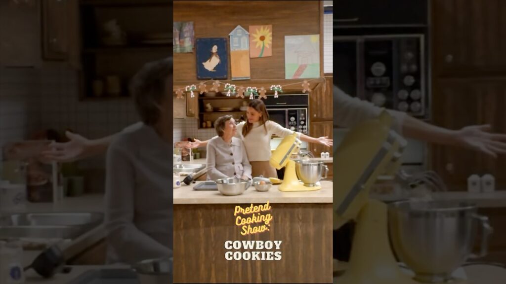 Pretend Cooking Show: Cowboy Cookies Pretend Cooking Show: Cowboy Cookies