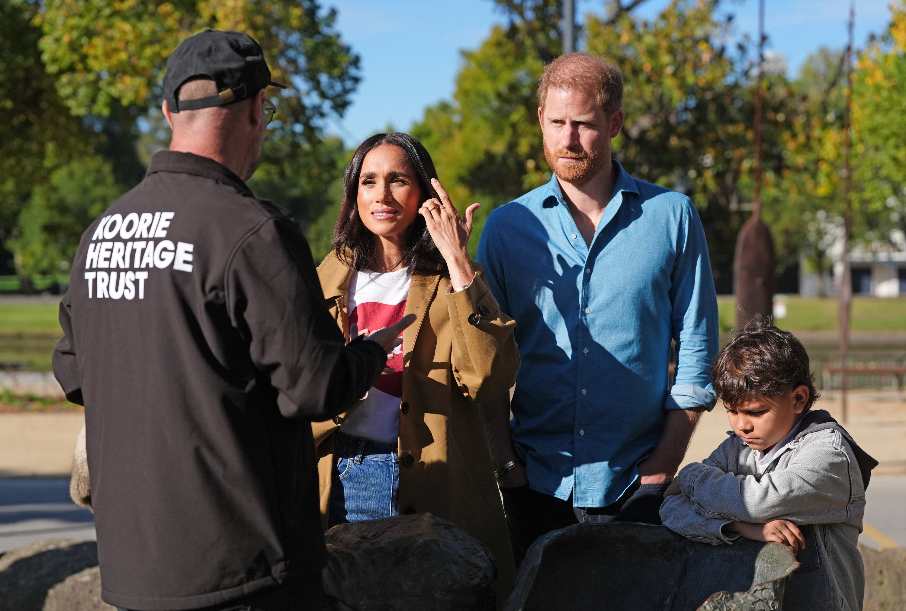 In the land of Oz: The purpose of the couple’s recent trip is somewhat unclear