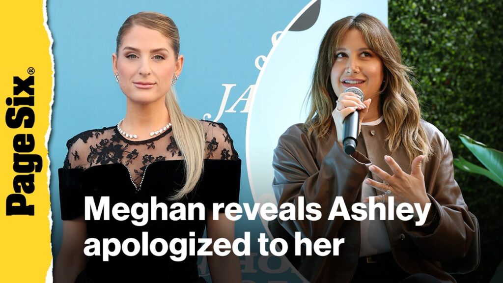 Meghan Trainor reveals Ashley Tisdale apologized to her over 'toxic mom group' drama