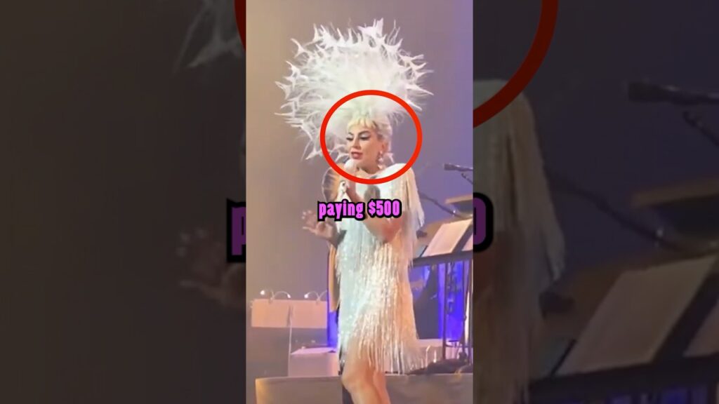Lady Gaga After Fans Pay $500 for her concert 😂