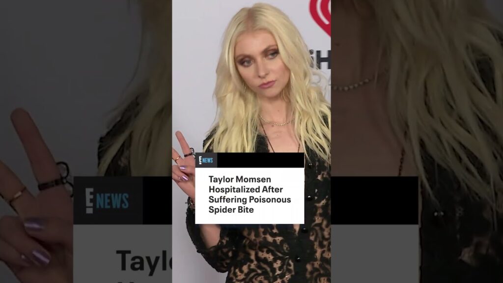 Taylor Momsen is twice bitten, but still not shy. Read more about the accident at the link in bio.