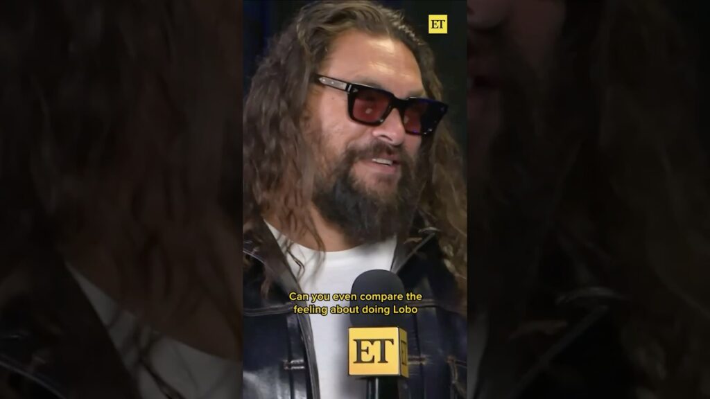 Jason Momoa Compares Aquaman Role vs. Lobo Role #jasonmomoa #aquaman #lobo #supergirl