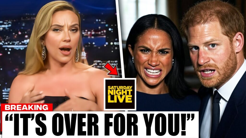Meghan and Harry LOSE IT After Scarlett Johansson EMBARRASSES Them on SNL LIVE Meghan and Harry LOSE IT After Scarlett Johansson EMBARRASSES Them on SNL LIVE