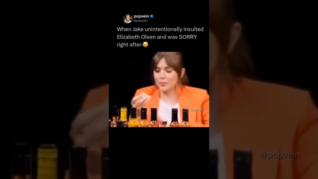 When Jake Gyllenhaal unintentionally insulted Elizabeth Olsen and was SORRY right after 😂
