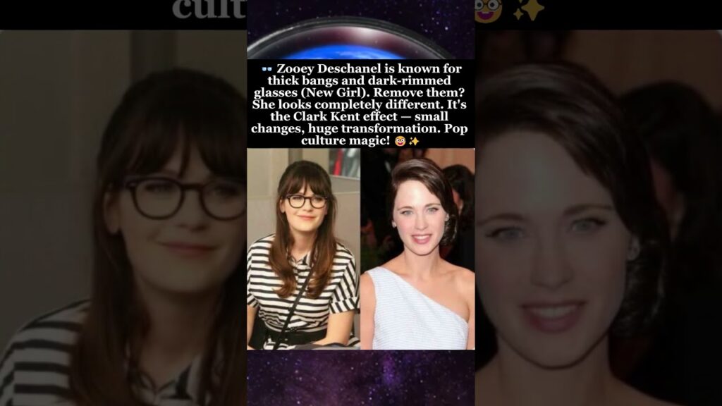 Zooey Deschanel Without Bangs Looks Like a Whole Different Person #zooeydeschanel #newgirl #bangs