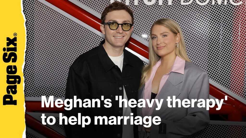 Meghan Trainor in 'heavy therapy' to help marriage as she cancels tour