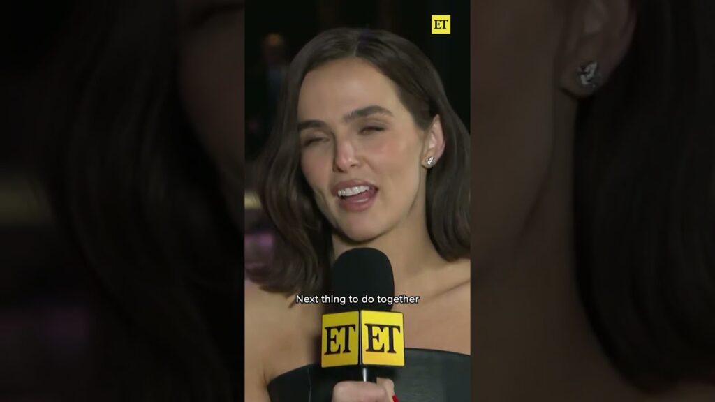 Zoey Deutch Would Love to Work With Glen Powell Again #zoeydeutch #glenpowell #cinemacon