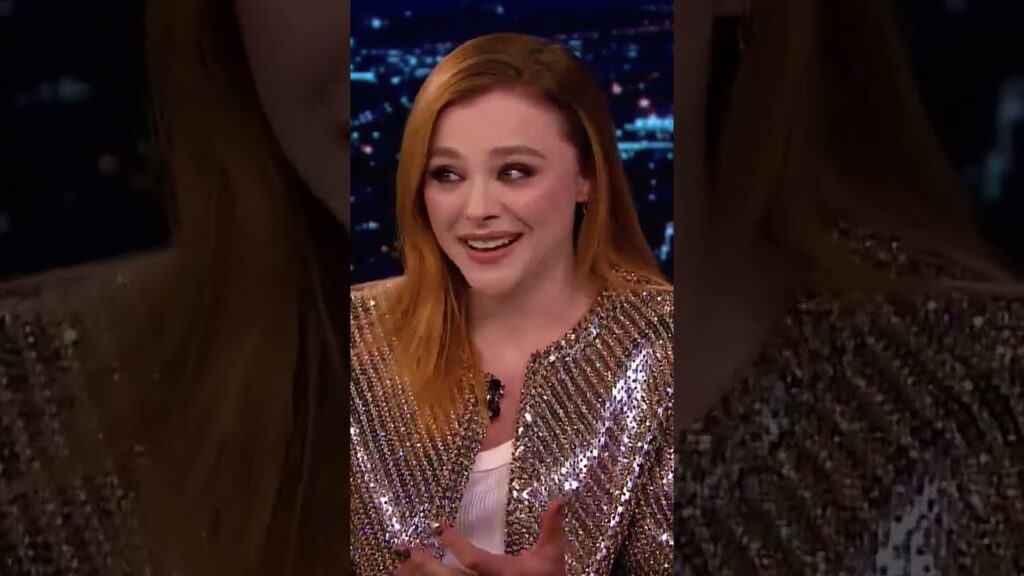 Chloë Grace Moretz Did THIS on Live TV #Shorts #ChloeMoretz