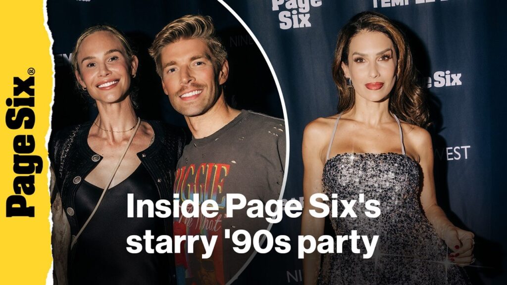 Inside Page Six's starry party celebrating the '90s: Hilaria Baldwin, Kyle Cooke and more