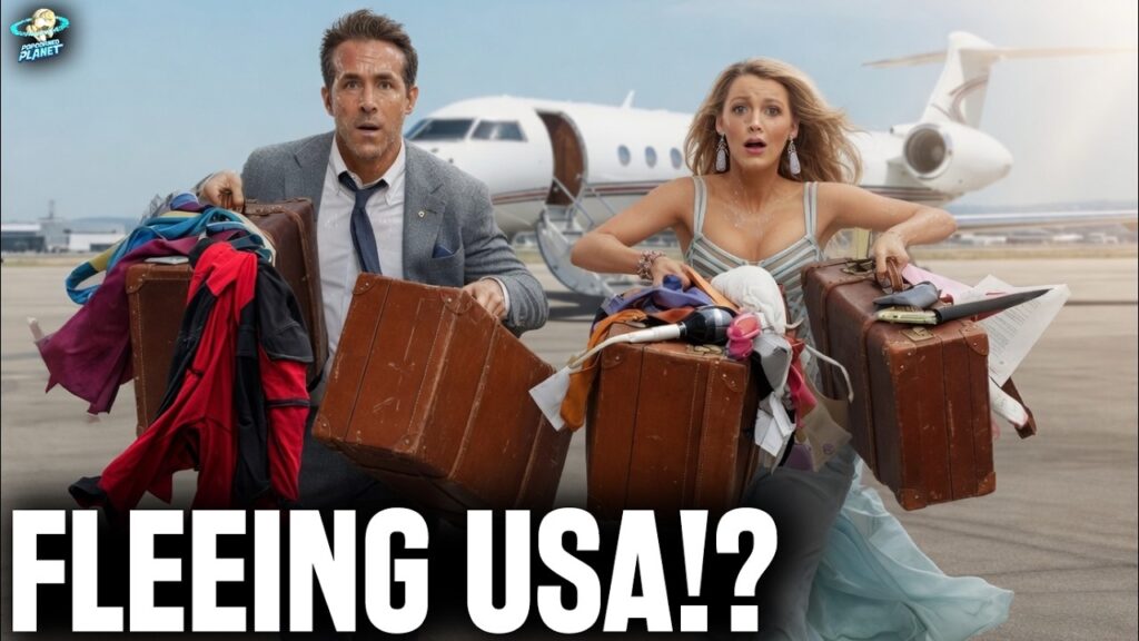 Blake Lively and Ryan Reynolds FLEEING to UK After Baldoni Lawsuit DESTROYS Her Career!?