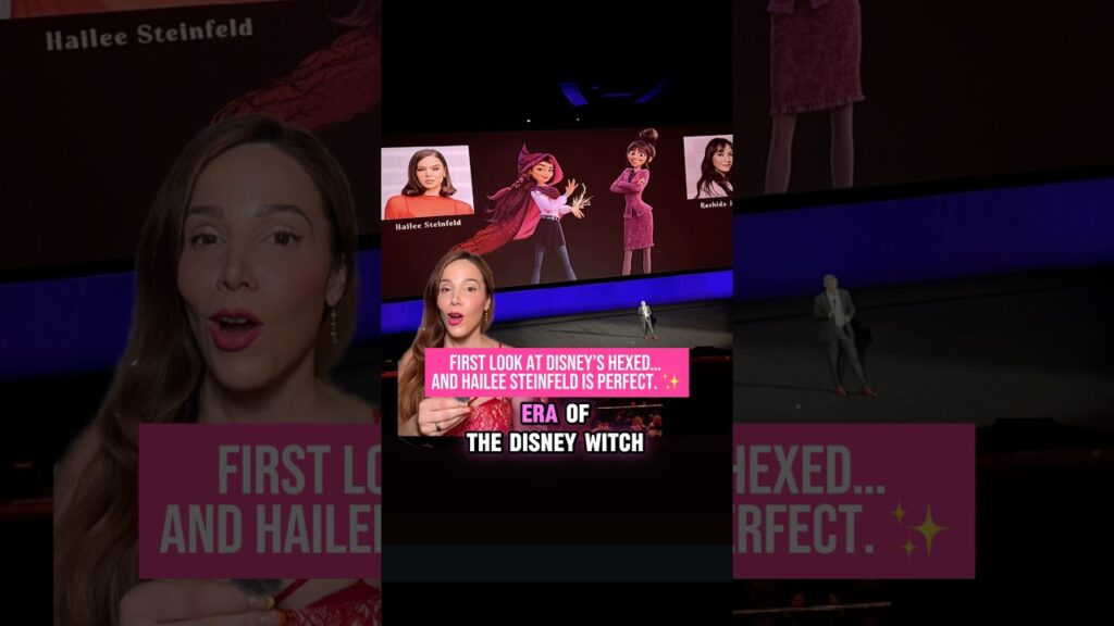 Hailee Steinfeld is Disney’s NEW Witch! 🌙✨ HEXED Reveal