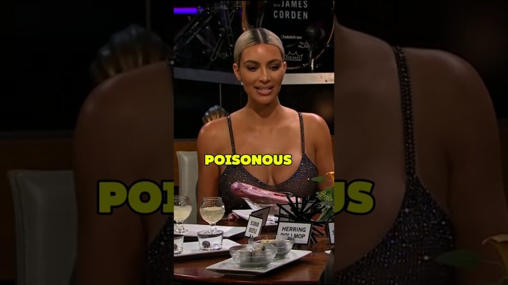 Kim Kardashian Reveals the Rudest Guest on James Corden’s Show?! 😱🎤🔥 #KimK #Trending