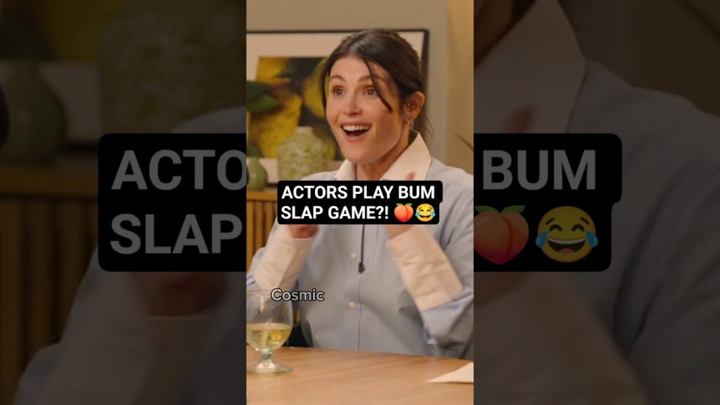 Gemma Arterton's Hilarious Pre-Show Warm-Up Routine #shorts