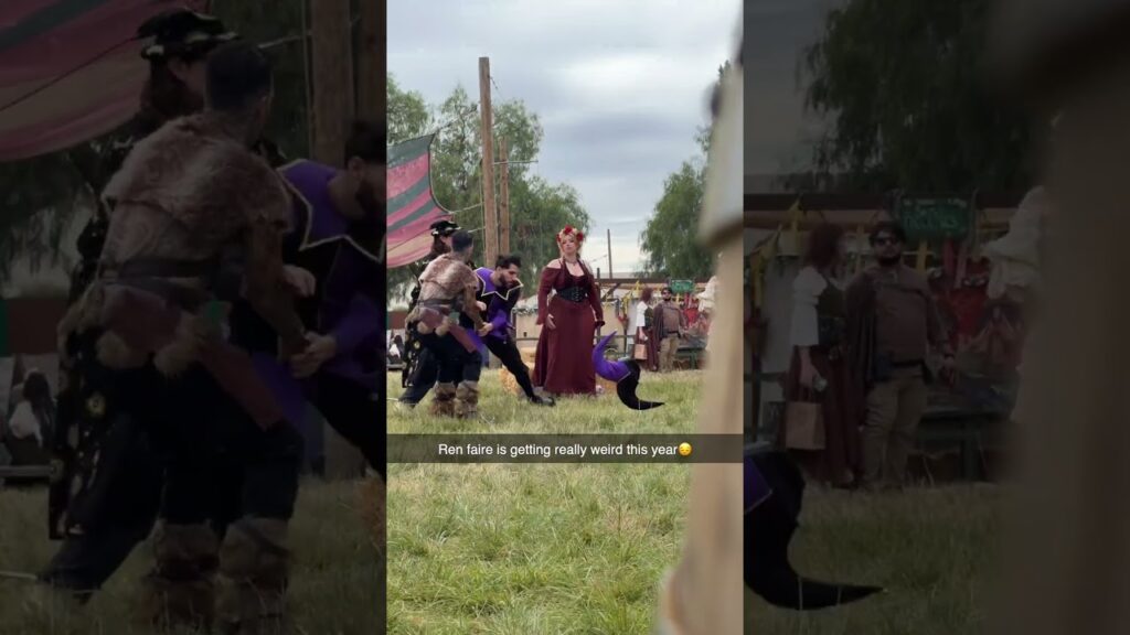 Ren faire getting intense @sunnysunrayss @RudyAyoub