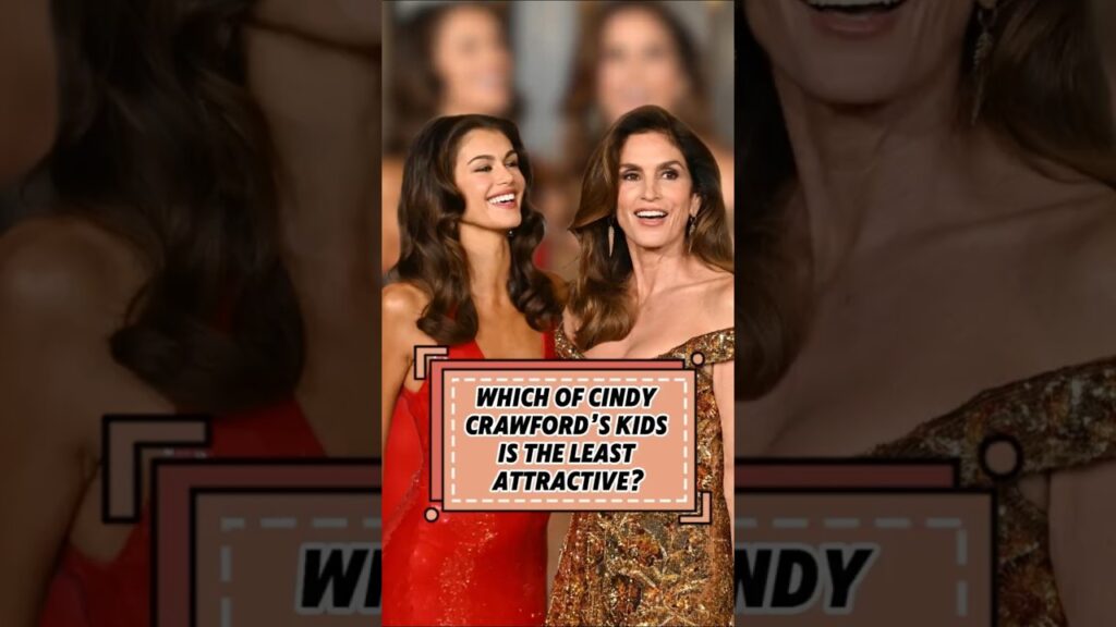 Which of Cindy Crawford' skids is the least attractive?#foryou #celebrity #usa