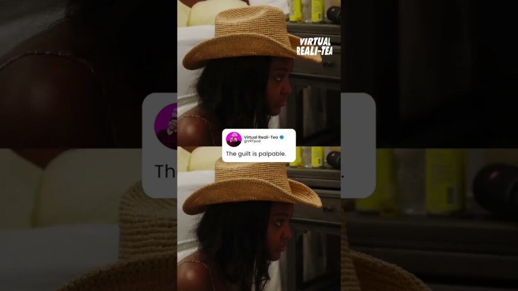 Amanda can't accept Ciara’s praise because she knew she was wronging her |Virtual Reali-Tea #shorts