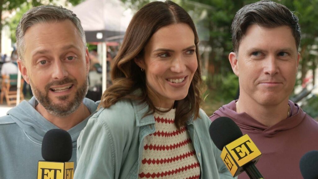 The Breadwinner: Go BEHIND THE SCENES of Nate Bargatze's Movie Debut With Mandy Moore (Exclusive)