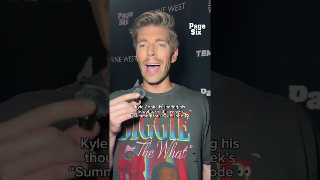 Kyle Cooke's thoughts on this week’s Summer House ep at the “A Love Letter to ’90s New York” #shorts