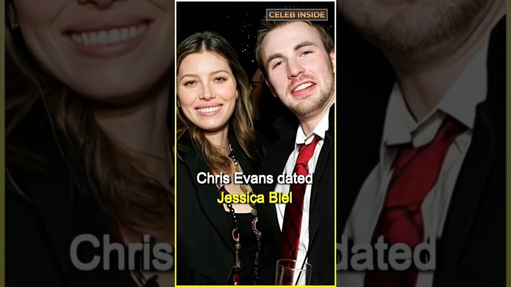 Why Chris Evans Didn't Marry Jessica Biel 🤔 #chrisevans #jessica #celebrity #shorts