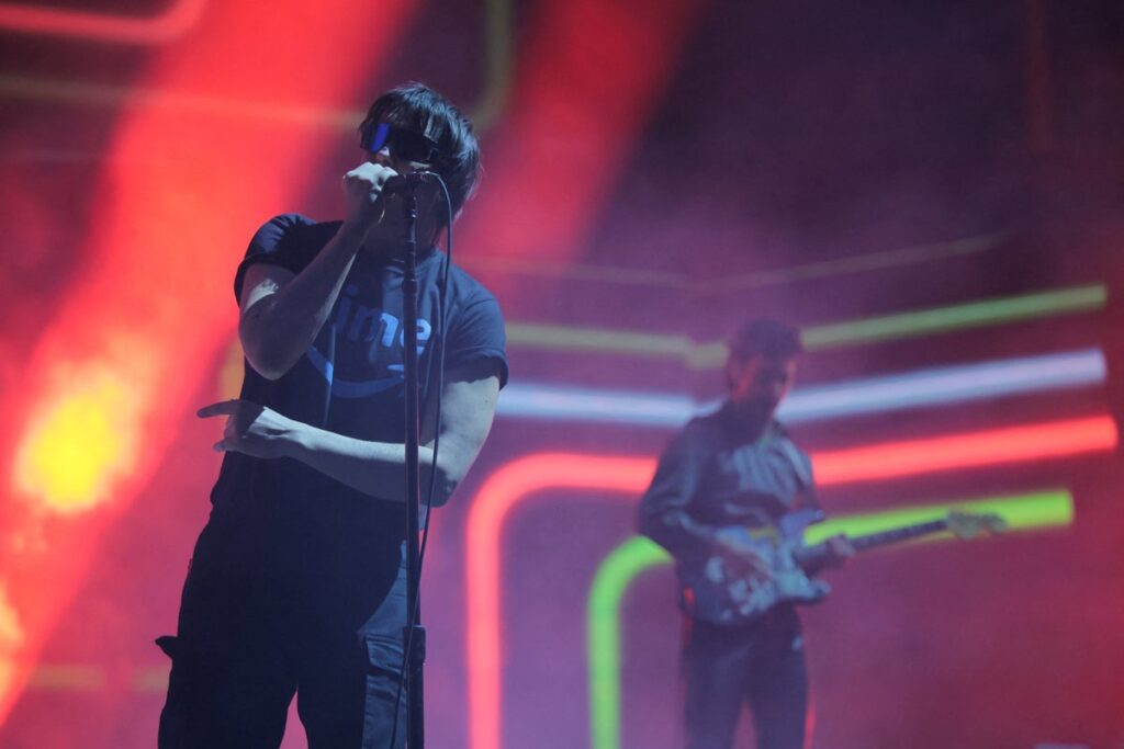 The Strokes end Coachella set with fiery video condemning US and Israeli bombings in Iran and Gaza