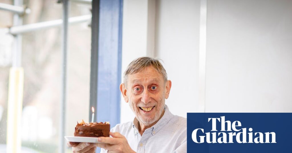 ‘Every time I write, I doubt myself’: Michael Rosen at 80 on deep grief, self-belief and chocolate cake | Michael Rosen