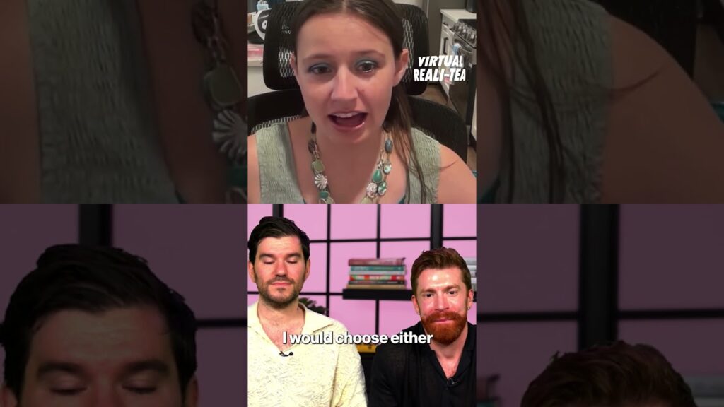 Love on the Spectrum's Tyler's big surprise for his wedding to Madison | Virtual Reali-Tea #shorts