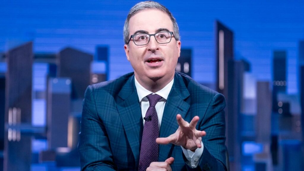 John Oliver Mocks Trump for Calling Pope “Weak on Crime”: “OK, But Who Gives a Sh**?”