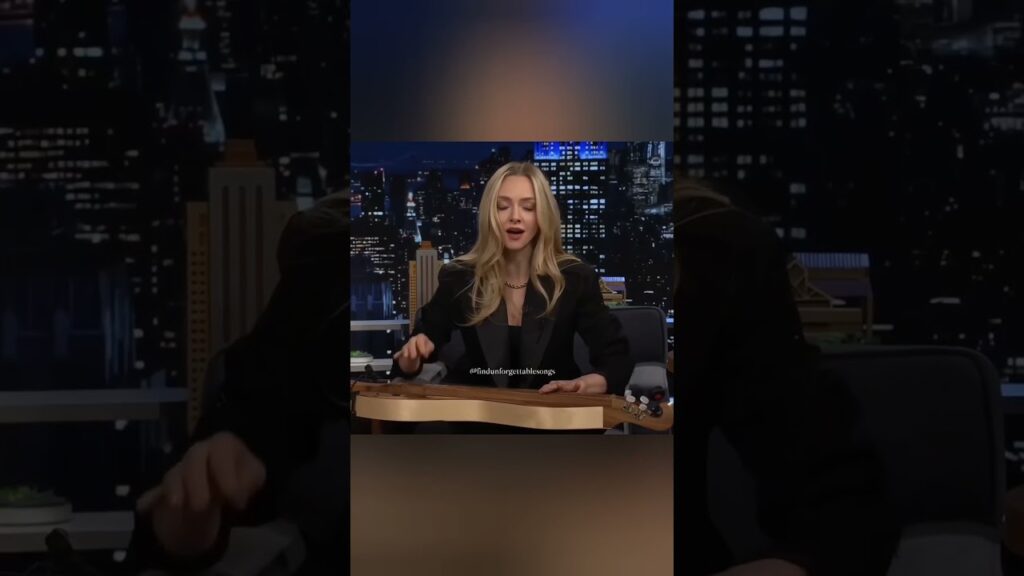 When Amanda Seyfried performed on The Tonight Show Starring Jimmy Fallon.#california #jonimitchell When Amanda Seyfried performed on The Tonight Show Starring Jimmy Fallon.#california #jonimitchell