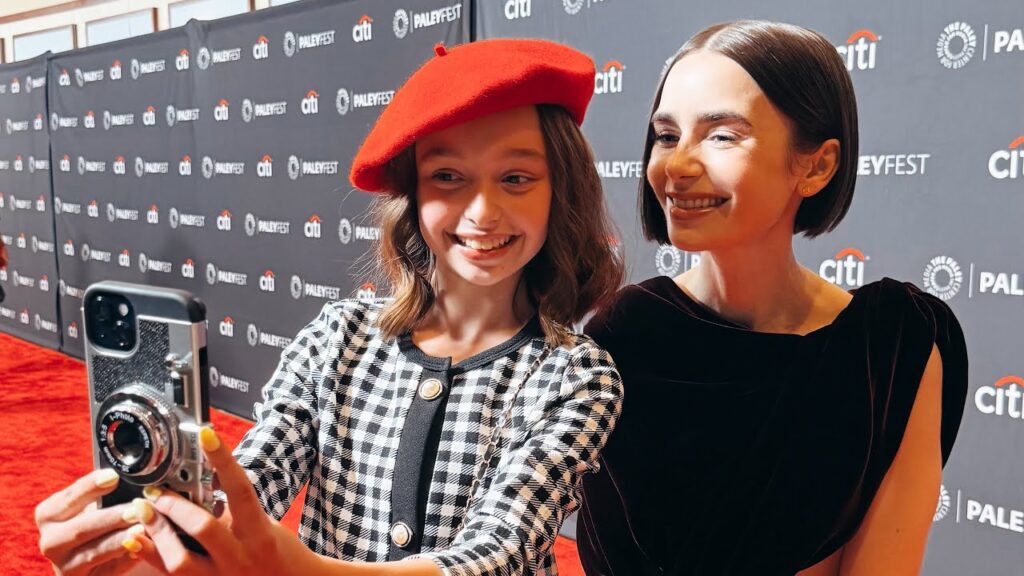 Interview with Lily Collins @paleycenter #emilyinparis @Netflix Interview with Lily Collins @paleycenter #emilyinparis @Netflix