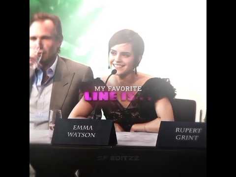 Emma Watson's Favorite Line - [In Harry Potter] - Emma Watson - Edit || Clean Bandit - [Slowed]