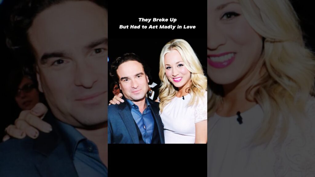 Kaley Cuoco: we broke up but pretended to be in love #kaleycuoco #johnnygalecki