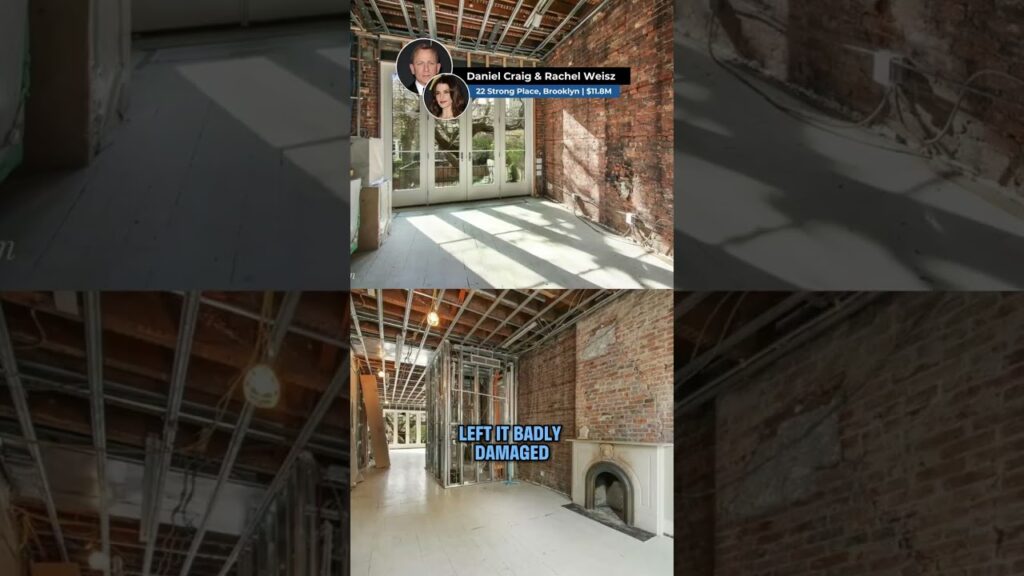 Daniel Craig & Rachel Weisz Brooklyn townhome