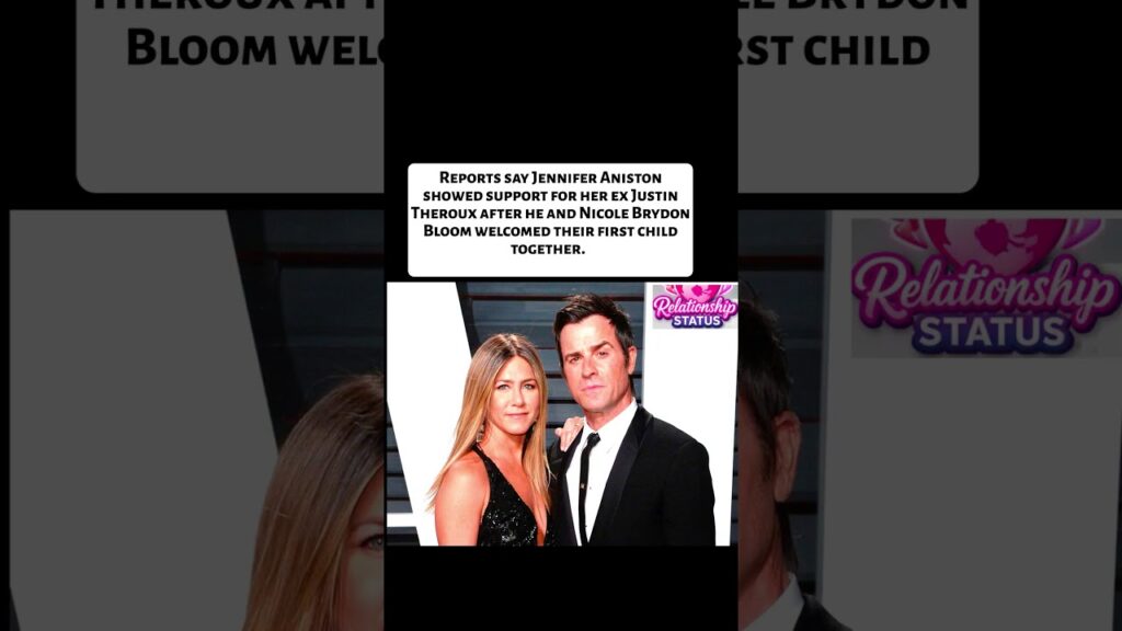 Jennifer Aniston Reportedly Supports Justin Theroux After Baby News.#shorts